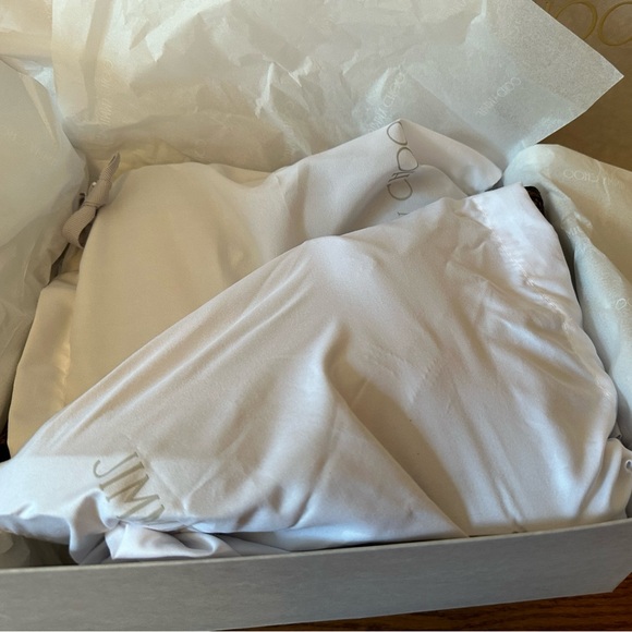 Jimmy choo snake-effect leather ankle boots (NEW) - Picture 15 of 15